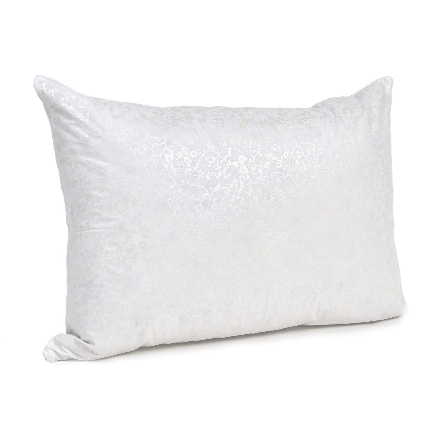 Perna Puf si Pana de Gasca, cu Imprimeu, 1200 g, 50 x 70 cm, Alb